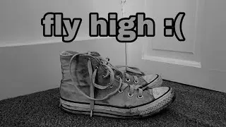 in loving memory of my pink converse
