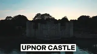 Upnor Castle & Medway River 🇬🇧 | Stunning Aerial Views at Sunset (DJI Mavic 3 Pro)