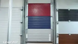 Automatic Insulation Sectional Garage Door