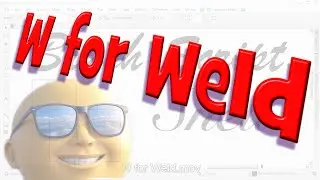 CorelDRAW: Set the W key to Weld
