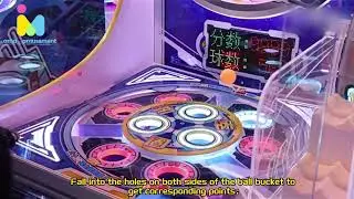 Coin Operated Ball Game Machine Amusement Game Lottery Machine