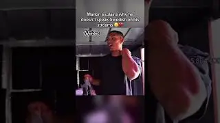 Marlon Explains Why He Doesn&rsquo;t Speak Swedish on Stream 🥲💔