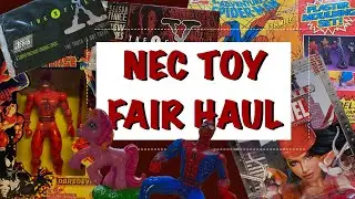 Покупки на выставке NEC Toy Fair в декабре 2025 года: Сорвиголова, Человек-паук, MLP, Секретные м...