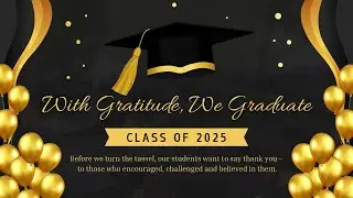 With Gratitude and Pride: A Message to the Winter Class of 2025