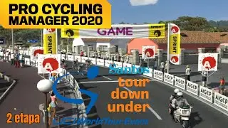 Pro Cycling Manager 2020: Modo Carrera | Team Jumbo Visma | 2 Etapa Tour SANTOS DOWN UNDER