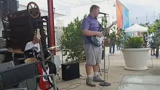 rev001 covers nirvanas something in the way at a art show in 2023