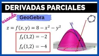 Derivadas Parciales con Geogebra