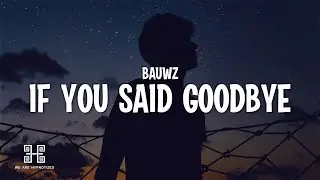 BAUWZ - IF YOU SAID GOODBYE