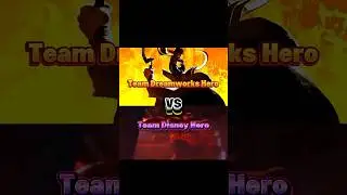 DreamWorks Hero vs Disney Hero #edit #hero