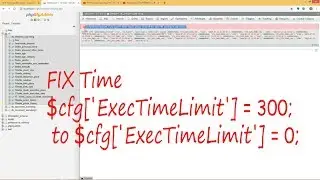 How to fix Script timeout passed, if you want to finish import, please resubmit the same file