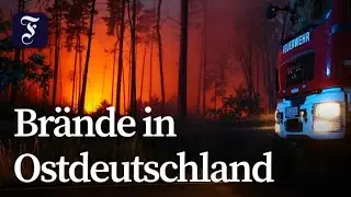 Feuerwehr kämpft weiter mit Waldbrand in Gohrischheide