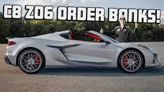 ORDER UPDATE ON MY NEW C8 CORVETTE Z06! 2023 C8 ORDER BANKS OPEN