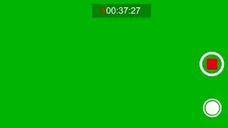 iPhone Camera Recording Green Screen | Royalty Free Stock Footage