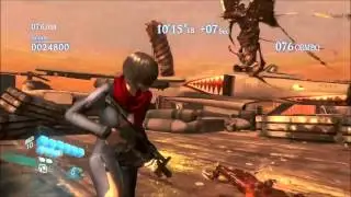 Resident Evil 6 Mercenaries Solo High Seas Fortress Carla 1294K