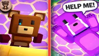 HELP ME 😭 | Purple Bear Trapped 😱 | Brown Bear Will Save Him? | Super Bear Adventure