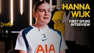 &ldquo;I get goosebumps when I put on the shirts!&rdquo; l Hanna Wijk's first interview as a Spurs player 🗣️