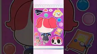 Sheriff Labrador Sticker Book ❤️래브라도 경장 스티커 꾸미기 파피용