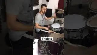 Triplets de John Bonham #johnbonham #triplets #drum