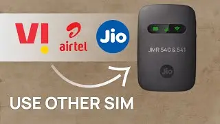 How to Unlock JioFi (JMR 540 & 541) &bull; Hindi &bull; Genuine Method &bull; Use all sim cards.