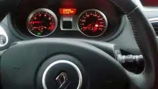 Cold Start -12˚C Renault Clio 3
