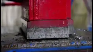 Three station turntable press machine for curbstone