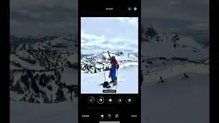 Brighten A Dark Photo | Easy Photo Editing Technique For iPhone Or Phone App #shorts