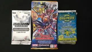 Digi-Ripathon: Ripping Digimon World Convergence & release event packs + Animated Series 2 packs
