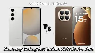 Samsung Galaxy A57 5G  vs Redmi Note 15 Pro Plus 5G  Full Comparison video Price Review Spec's RAM
