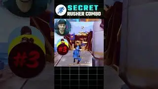 New Rusher Character Combination for CS Rank 🔥🤫 Free Fire #shorts || FireEyes Gaming