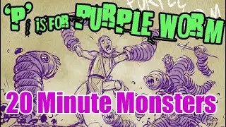 D&D Drawing Challenge: Purple Worm - 20 Minute Monster