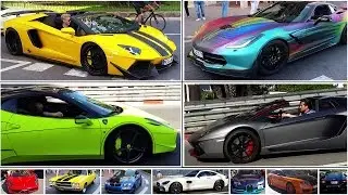 Best of Top Marques 2016  - Best Suparcars in the Streets of Monaco - (17 min)