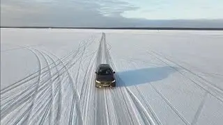 Estonia Opens a Road on the Frozen Sea: Driving Between Islands on Ice