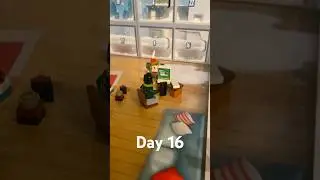 ASMR Day 16 Of The Lego Spiderman Advent Calendar🕷️ #asmr #holiday #adventcalendar #spiderman #lego