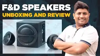 f&d speakers | f&d A111F 2.1 Multimedia Speakers Unboxing And Review | Hindi