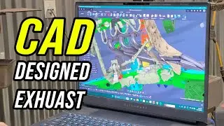 From 3D Scan to Final Model: Fusion 360 Exhaust Design