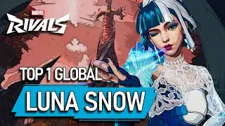 ТОП-1 В МИРЕ LUNA SNOW! Prince London - MARVEL RIVALS PRO