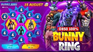 NEW BUNNY BUNDLE CONFIRM DATE  || FREE FIRE NEXT UNIVERSAL RING EVENT || GAMING WITH ARJUX