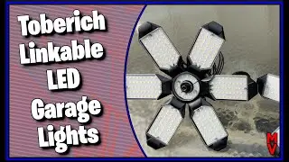 Must have Moveable Light? Toberich Linkable Led Garage Lights || MumblesVideos Product Review