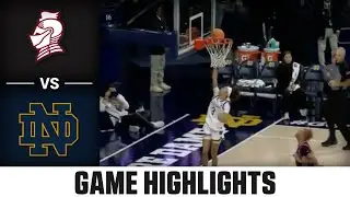 Bellarmine vs. Notre Dame Game Highlights | 2025-26 ACC Women's Basketball