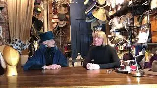 HipSilver's Hat Curator Judith Boyd introduces Milliner and Propietor, Julia Emily Knox