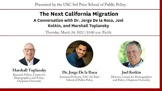 Highlights: The Next California Migration