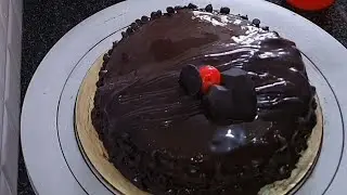 1Kg Chocolate Truffle Cake Without Egg || Eggless Chocolate Truffle Cake Recipe