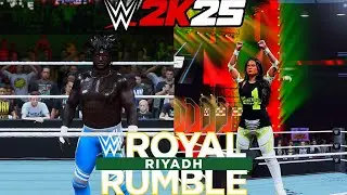 Wwe 2k25 universe mode Ep 49 Royal rumble