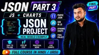 Beautiful Charts with JavaScript - Chart.JS | Json | Hindi / Urdu | Addiy dot code Tutorial #3
