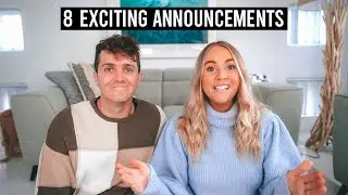 We have A LOT of EXCITING Announcements