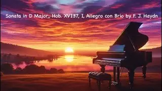 Sonata in D Major,, Hob. XVI37, I, Allegro con Brio by F. J. Haydn