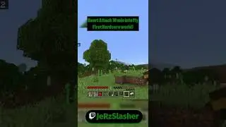 Creeper Scare! #minecraft #minecrafthardcormode #minecraftcreeper #closecall #luckyday #jumpscare