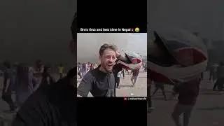 YouTuber stuck in nepal 🏰          #nepal #viral #foryou #youtubeshorts #trending
