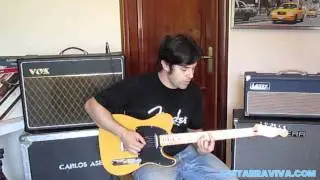 TELECASTER FSR 2010 GC BSB VOX AC15 REVIEW SOUNDTEST