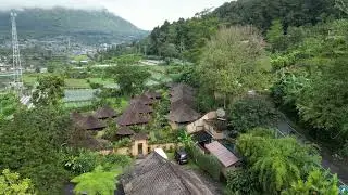Bali's Strawberry Hill Resort - Aerial View (2K HD)